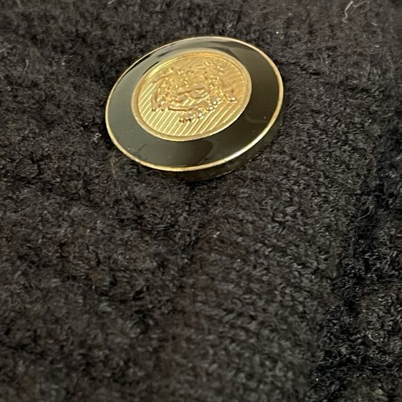 JOIE Textured Cardigan Jacket XL Gold Buttons Old Money Preppy Quite Luxury - Picture 3 of 8